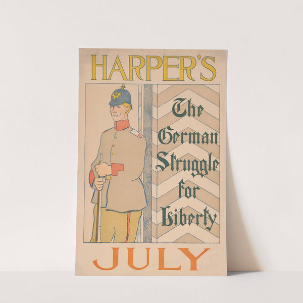 Harper's July. The German struggle for liberty by Edward Penfield