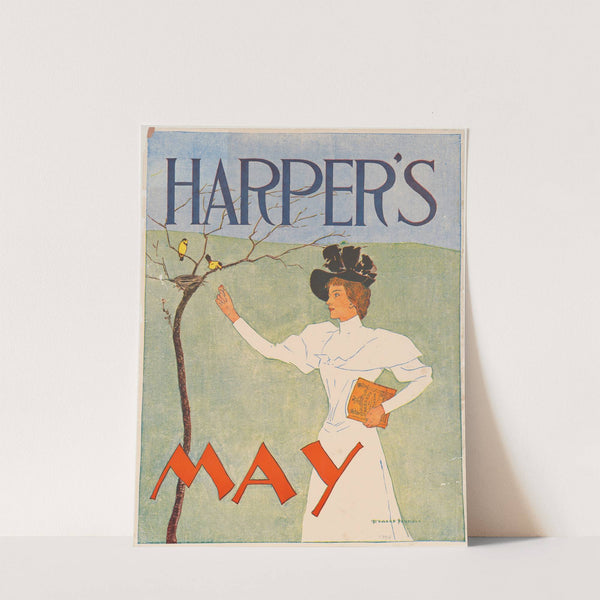 Harper's May by Edward Penfield