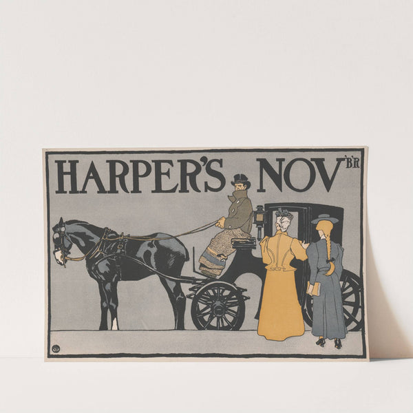 Harper's Nov'B'R by Edward Penfield