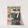 Harper's November by Edward Penfield