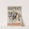 Harper's November by Edward Penfield
