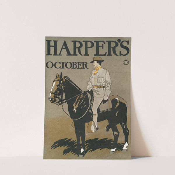 Harper's October by Edward Penfield