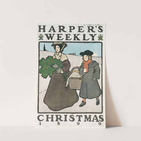 Harper's Weekly, Christmas 1899 by Edward Penfield