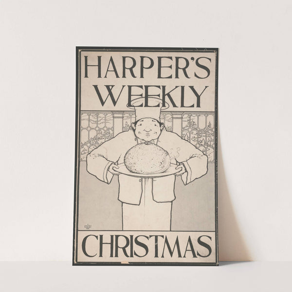 Harper’s Weekly for Christmas (1895) by Maxfield Parrish