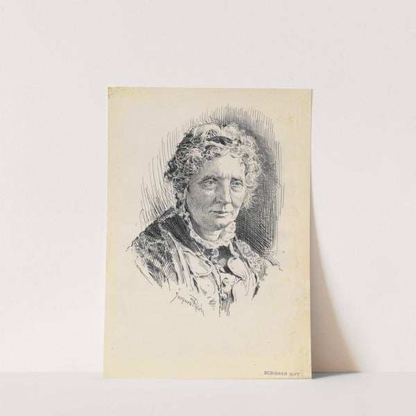 Harriet Beecher Stowe (c. 1899-1920) by Jacques Reich