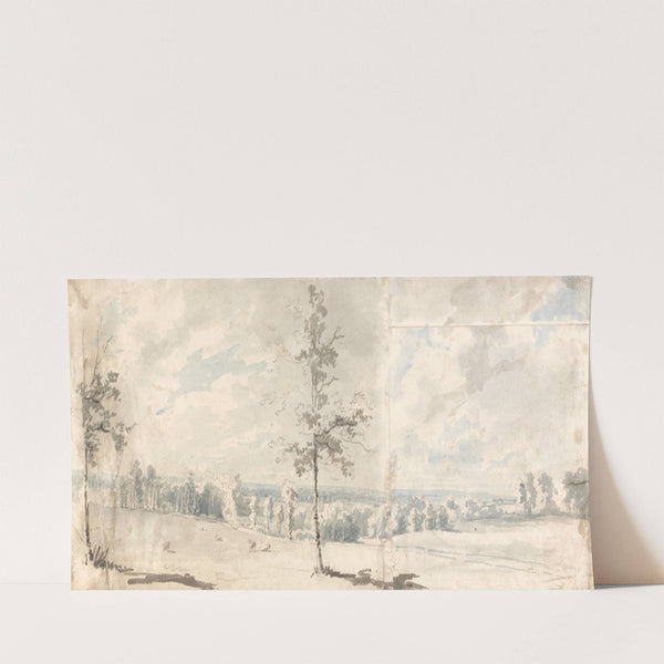 Harrow Common, Middlesex (1791) by Edward Dayes