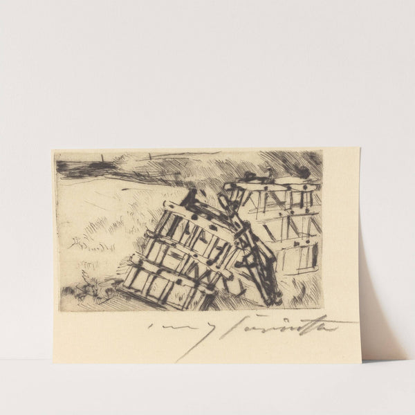 Harrow (Egge) (1916) by Lovis Corinth