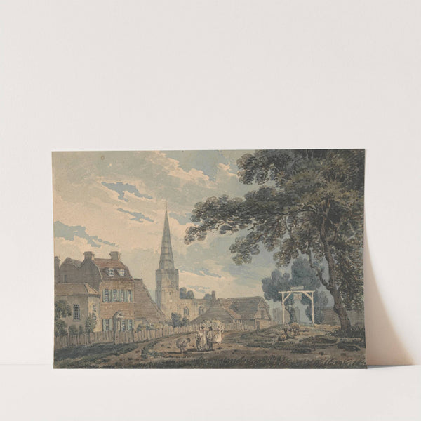 Harrow-on-the-Hill, Middlesex by Thomas Girtin