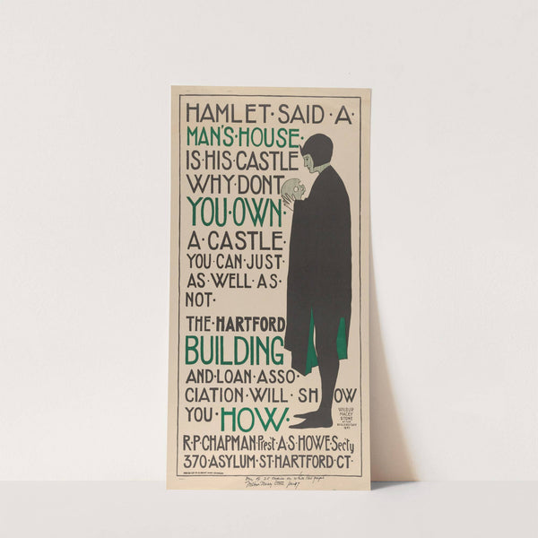 Hartford Building and Loan Association- Hamlet (1897) by Wilbur Macey Stone