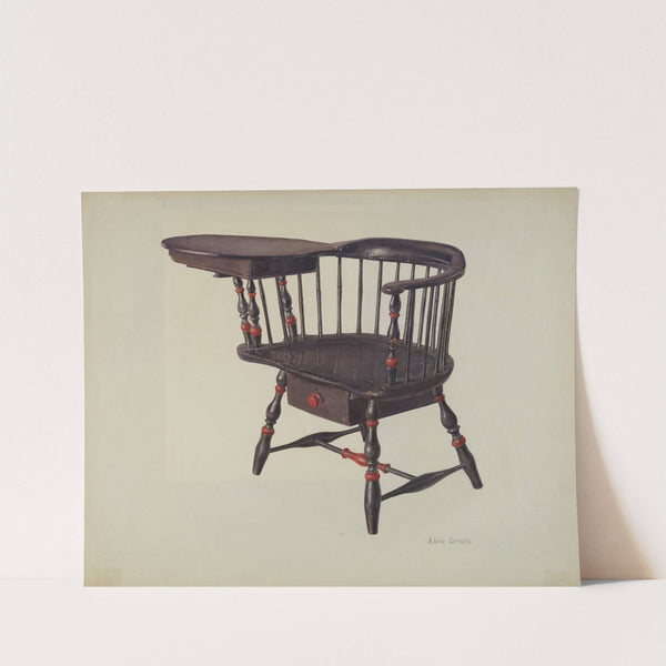 Harvard Student's Chair (Windsor) by Adele Brooks