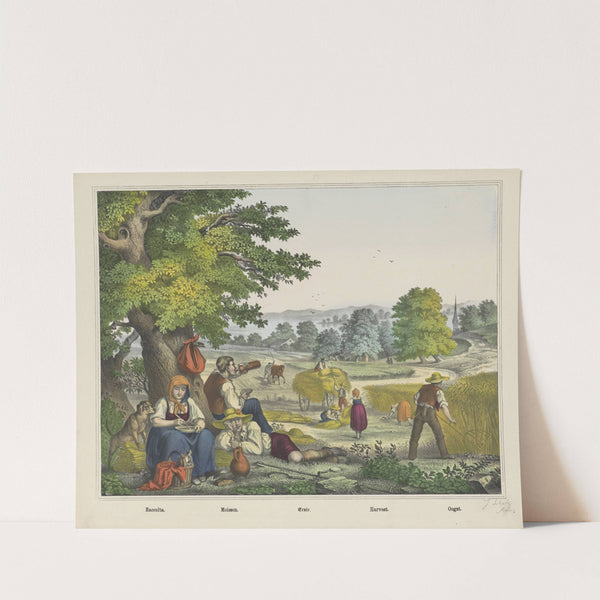 Harvest (1829-1880) by Joseph Scholz