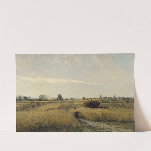 Harvest by Charles François Daubigny