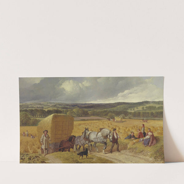 Harvest by John Frederick Herring Snr.