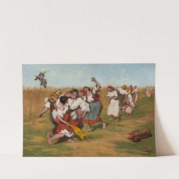 Harvest by Włodzimierz Tetmajer