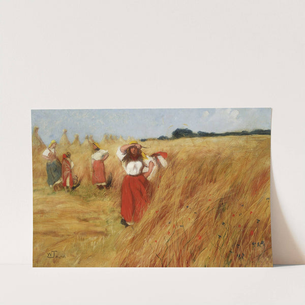 Harvest by Włodzimierz Tetmajer