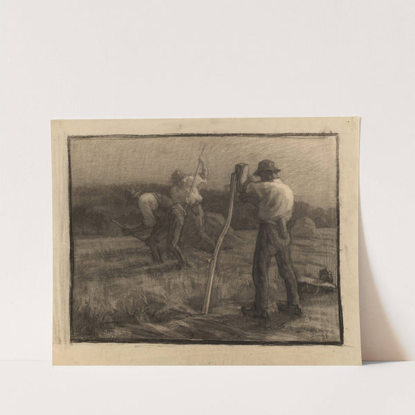 Harvest Scene (1912) by Jules Émile Zingg