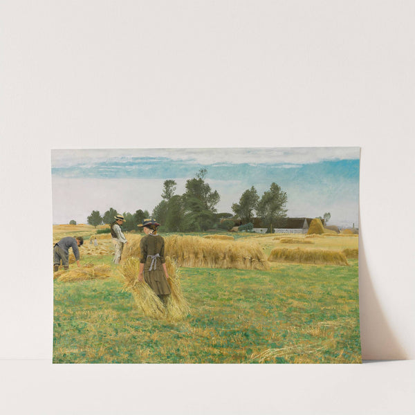 Harvest Time, Ladby (1930) by Laurits Andersen Ring