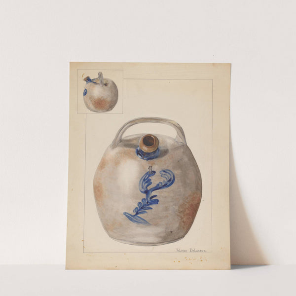 Harvester Jug by Yolande Delasser