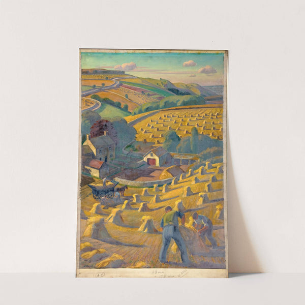 Harvesting by Adrian Allinson