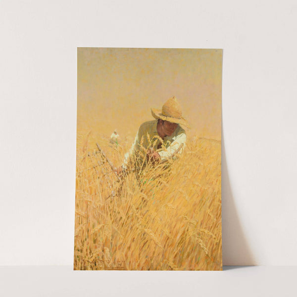 Harvesting the Wheat by Harvey T. Dunn