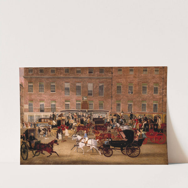 Hatchetts - the White Horse Cellar, Piccadilly by James Pollard