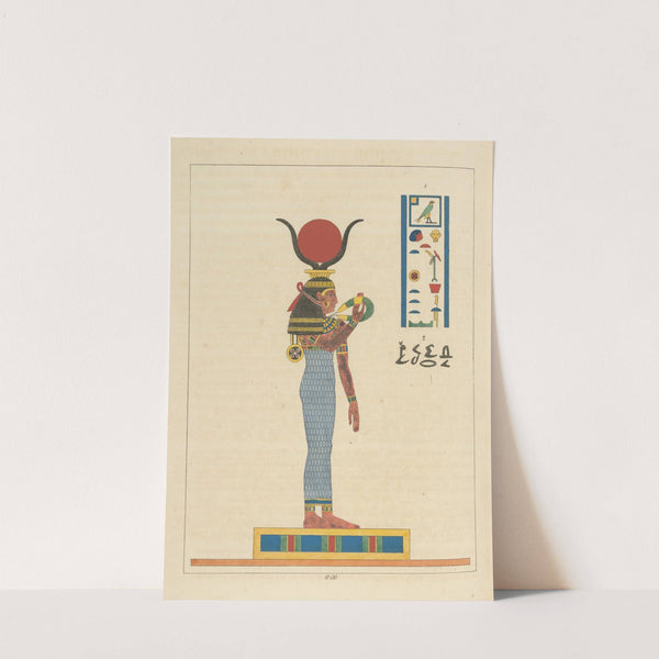 Hathôr ou Athôr. (Atar, Athyr, Aphrodite, Vénus.) (1823 - 1825) by Léon-Jean-Joseph Dubois