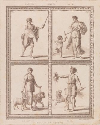 Hatred, Love, Moderation, Fury (1779)