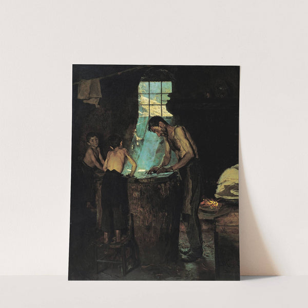 Hatters in an Italian village by Peder Severin Krøyer