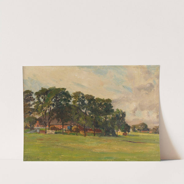 Haubarg in Eiderstedt by Alex Eckener