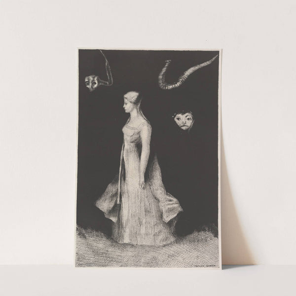Haunting by Odilon Redon