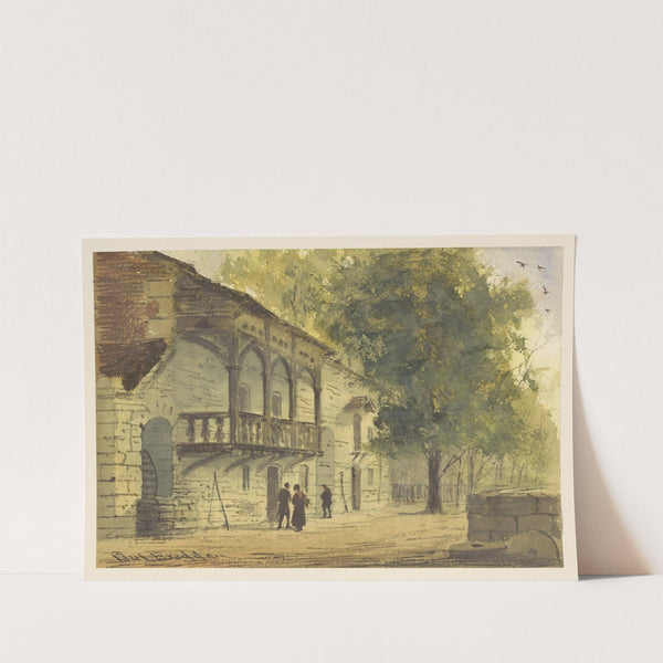 Haunts of Sarah Siddons Pl.6 (19th century) by Paul Braddon