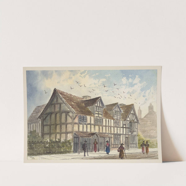 Haunts of Shakespeare Pl.02 (19th century) by Paul Braddon