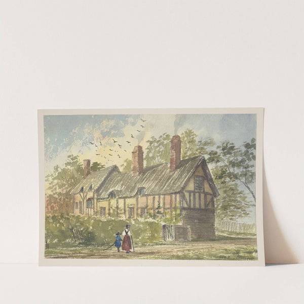 Haunts of Shakespeare Pl.05 (19th century) by Paul Braddon