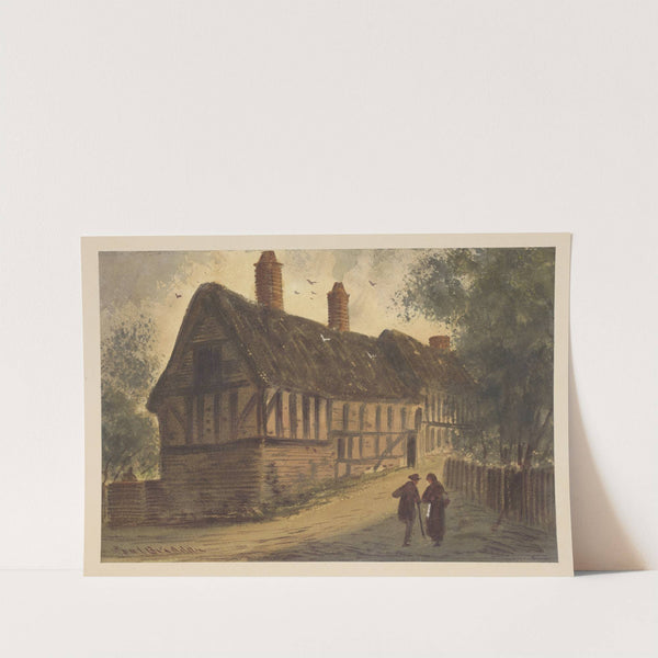 Haunts of Shakespeare Pl.11 (19th century) by Paul Braddon