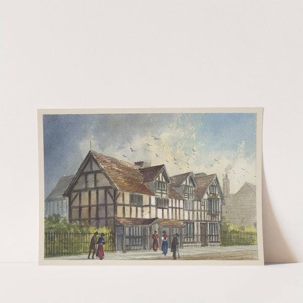 Haunts of Shakespeare Pl.18 (19th century) by Paul Braddon