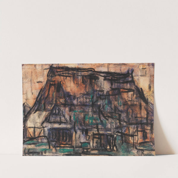 Haus in Soest (1920) by Christian Rohlfs