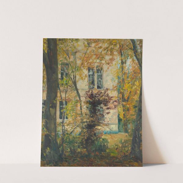 Haus mit Garten (1901) by Ulrich Hübner