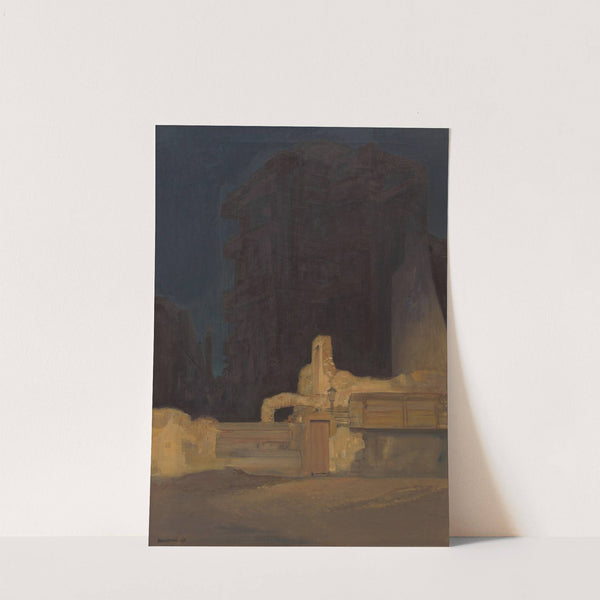 Hausbau (1905) by Rudolf Jettmar