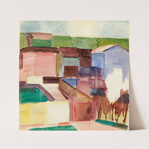 Häuser Houses by Albert Müller