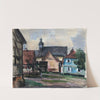 Häuser in Franken (Schloss Burgellern im Landkreis Bamberg) by Otto Geigenberger