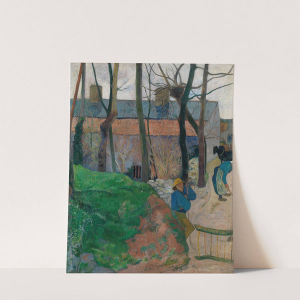 Häuser in Le Pouldu by Paul Gauguin