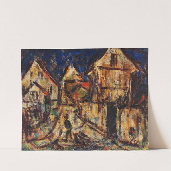 Häuser in Soest (1918) by Christian Rohlfs