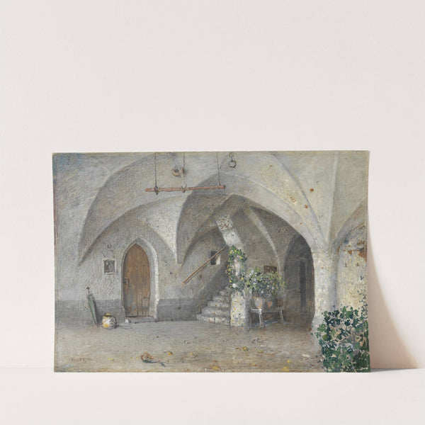 Hausflur beim Kantioler in Klausen by Robert Russ