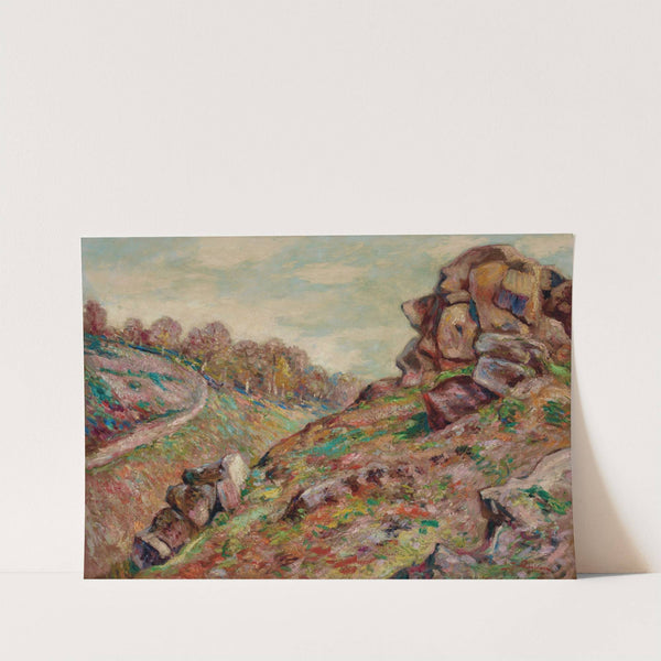 Hauteur de la Sédelle, paysage de la Creuse (circa 1895) by Armand Guillaumin