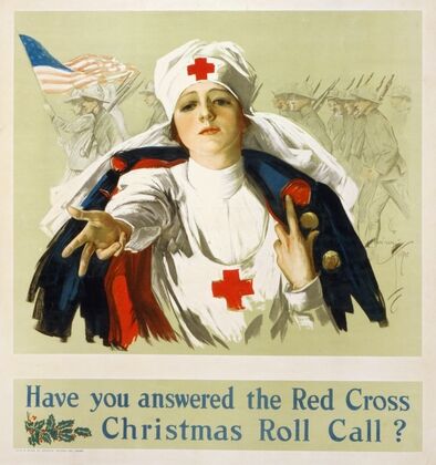 Have you answered the Red Cross Christmas roll call (1918)