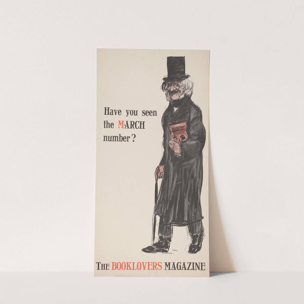 Have you seen the March number by Anonymous