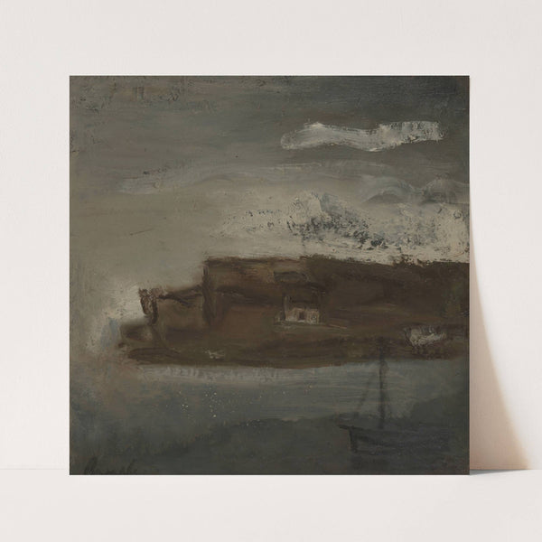 Haven in Bretagne (1951) by Constant Permeke