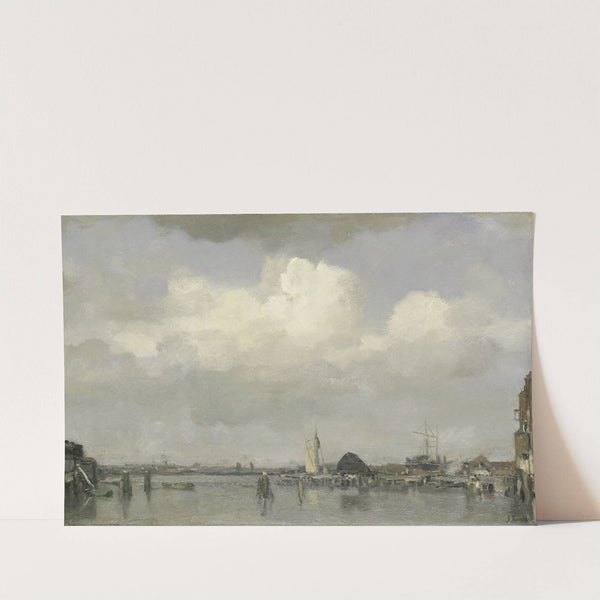 Havengezicht by Jacob Maris