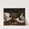 Hawk and geese by Jan Baptist Bouttats