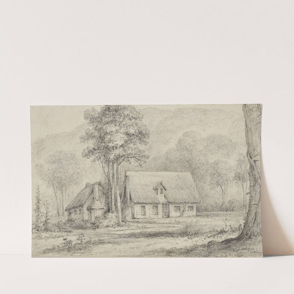Hawkeshead from the orchard by William Swainson